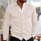 Gilet Boutonné Élégant Confort Doux et Style Classique