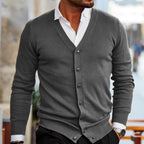 Gilet Boutonné Élégant Confort Doux et Style Classique