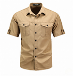 Chemise Utilitaire Manches Courtes Confort et Style Outdoor
