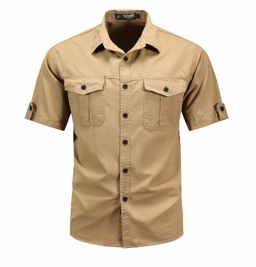 Chemise Utilitaire Manches Courtes Confort et Style Outdoor