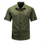 Chemise Utilitaire Manches Courtes Confort et Style Outdoor