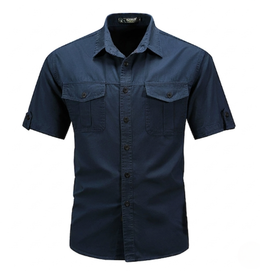 Chemise Utilitaire Manches Courtes Confort et Style Outdoor