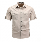 Chemise Utilitaire Manches Courtes Confort et Style Outdoor