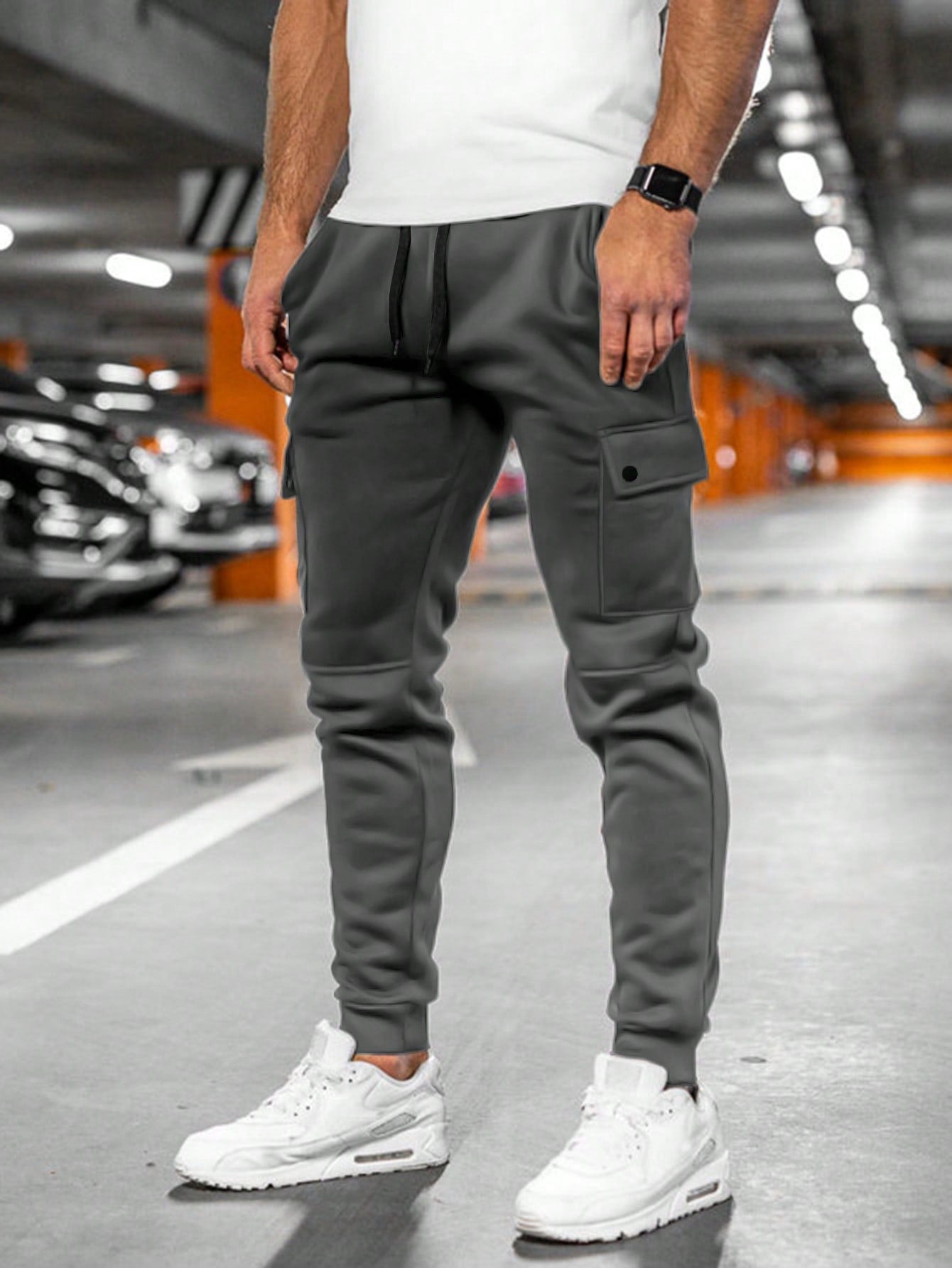 Pantalon Cargo Homme Jogger Confort