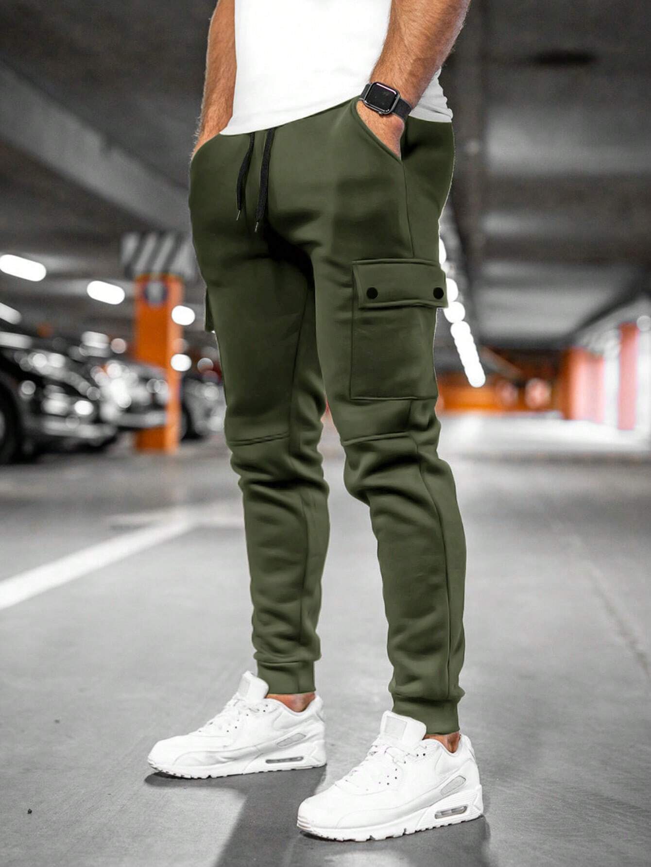 Pantalon Cargo Homme Jogger Confort
