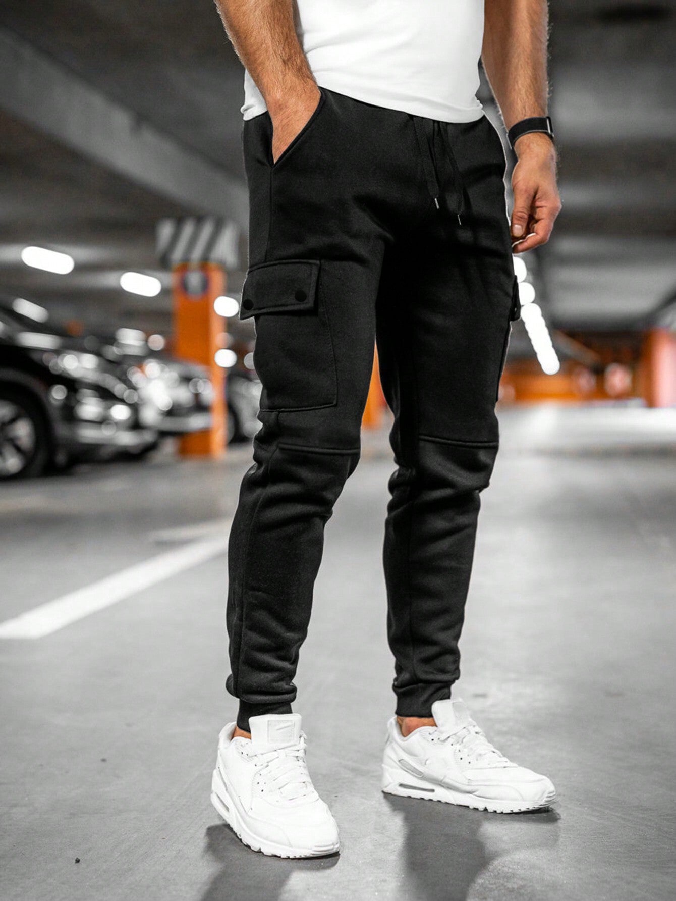 Pantalon Cargo Homme Jogger Confort