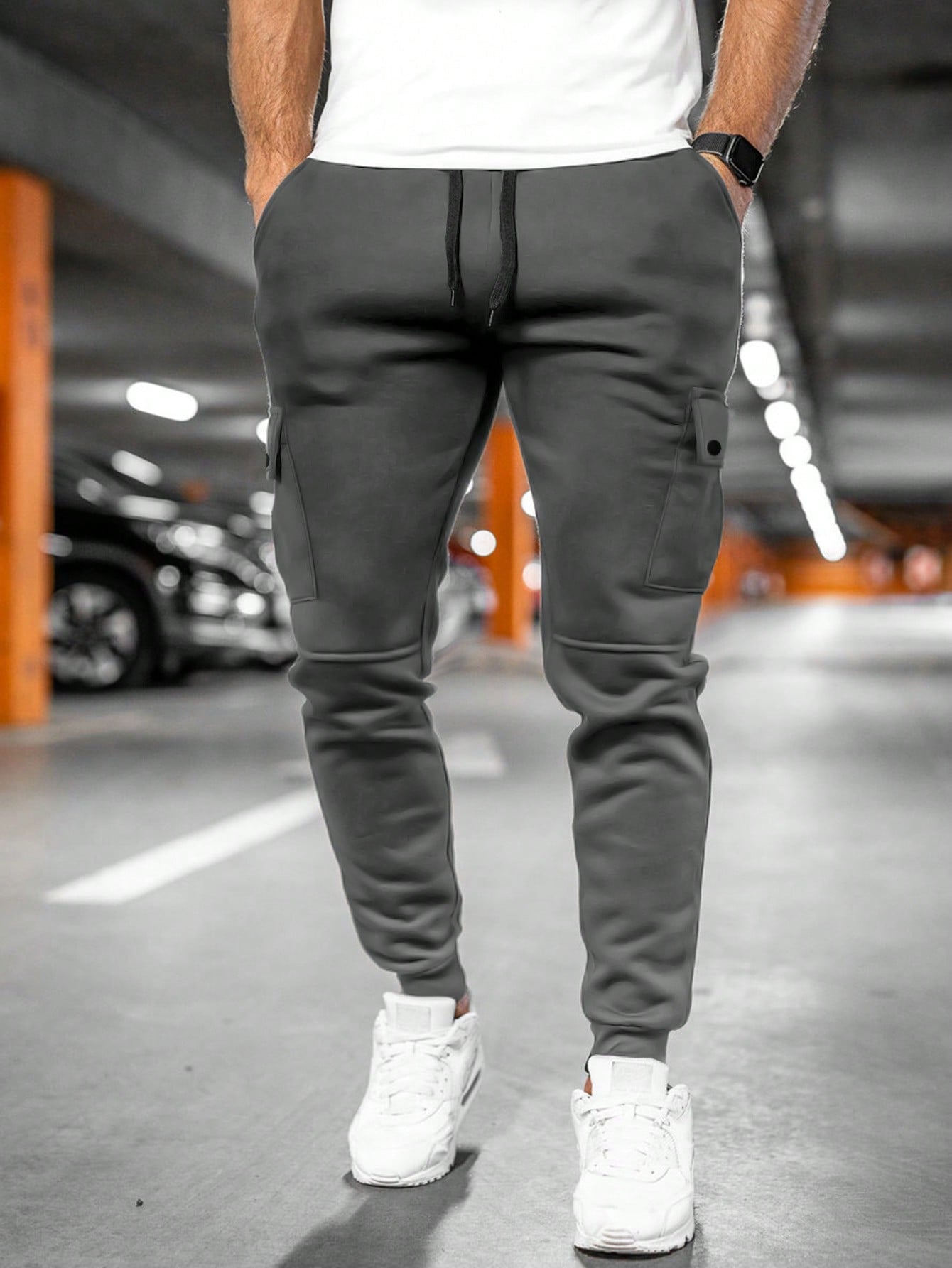 Pantalon Cargo Homme Jogger Confort