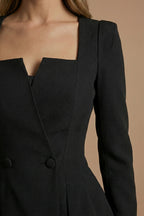 Ensemble Blazer et Jupe Midi Femme